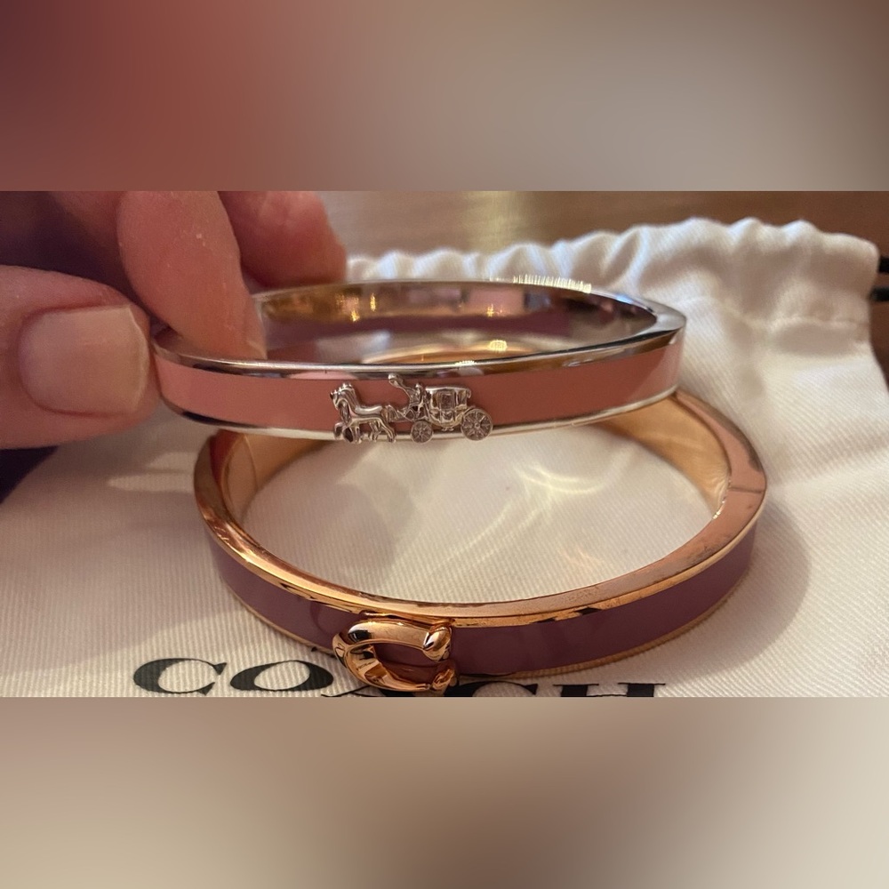 Authentic Coach Cuff Bracelets - image 1